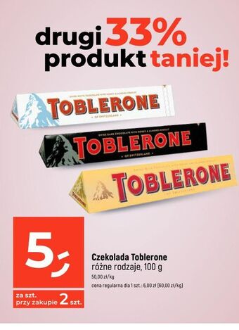 Dealz Czekolada gorzka toblerone oferta
