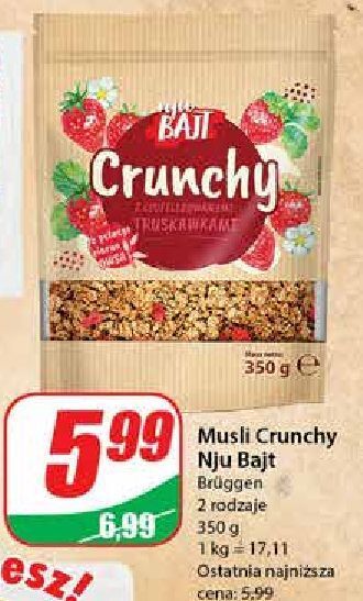 Dino Musli crunchy z truskawkami bruggen nju bajt oferta