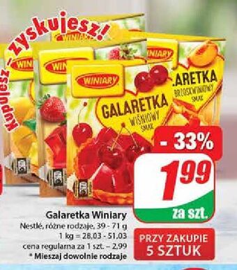 Dino Galaretka brzoskwiniowa winiary oferta