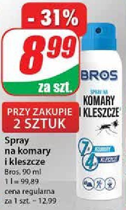 Dino Spray na komary i kleszcze bros oferta