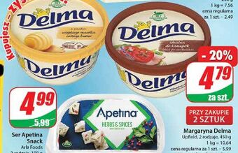 Dino Margaryna delma extra o smaku wiejskiego masełka oferta