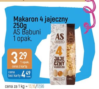 E.Leclerc Makaron 4-jajeczny kluseczki as-babuni oferta