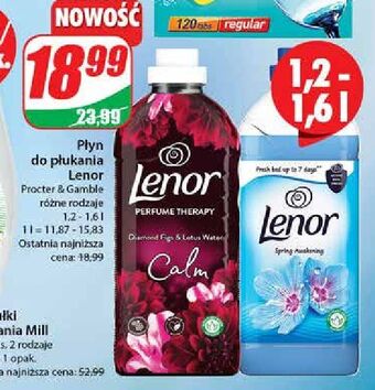 Dino Płyn do płukania diamond figs & lotus water calm lenor oferta