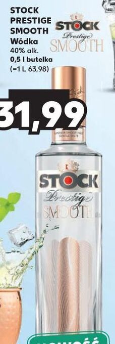 Kaufland Wódka stock prestige smooth oferta