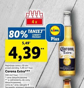 Lidl Piwo corona extra oferta