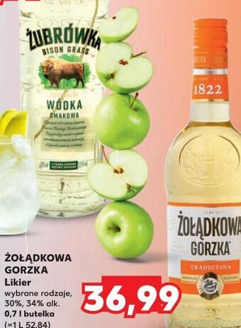 Kaufland Wódka żołądkowa gorzka tradycyjna oferta