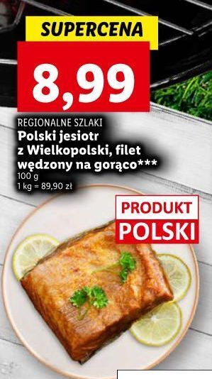 Lidl Jesiotr z wielkopolski regionalne szlaki oferta