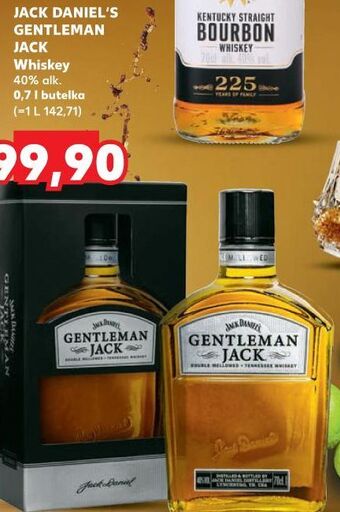 Kaufland Whiskey kartonik jack daniel's gentleman oferta