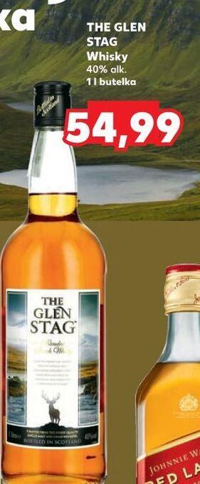 Kaufland Whisky the glen stag blended scotch 40% oferta