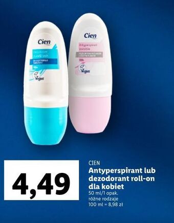 Lidl Dezodorant sensitive cien oferta