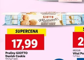 Lidl Praliny o smaku maślanych ciasteczek giotto oferta