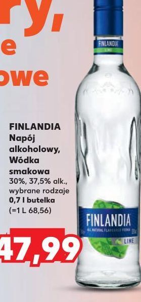 Kaufland Wódka finlandia lime fusion oferta