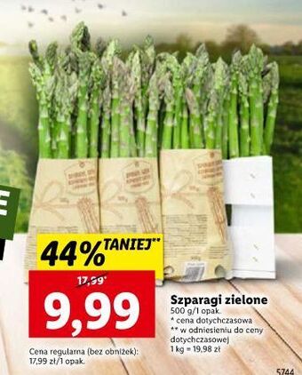 Lidl Szparagi zielone oferta