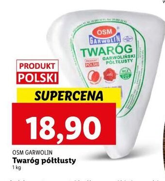 Lidl Twaróg półtłusty osm garwolin oferta