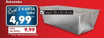 Kaufland Keksówka wym. 35 x 12 x 8 cm oferta
