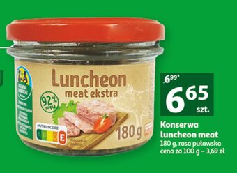 Auchan Luncheon meat extra oferta