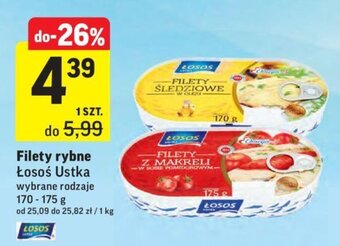 Intermarche Filety rybne Łosoś Ustka 170-175g oferta