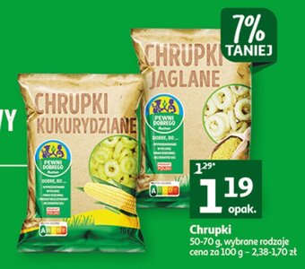 Auchan Chrupki kukurydziane oferta