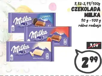 Wafelek Czekolada Milka 90-100g oferta