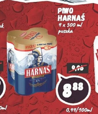 Wafelek Piwo Harnaś 4x500ml oferta