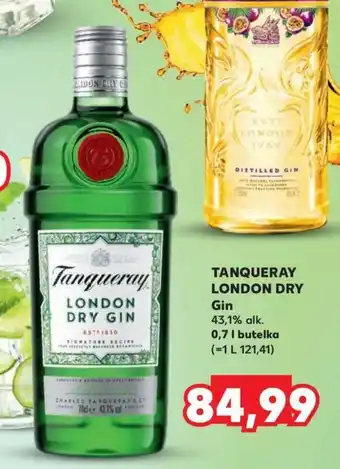 Kaufland TANQUERAY LONDON DRY Gin 43,1% alk. 0,7l oferta