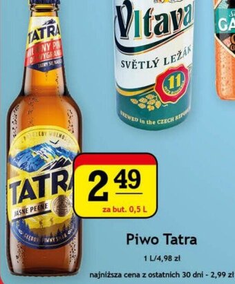 Gram Market Piwo Tatra 0,5l oferta