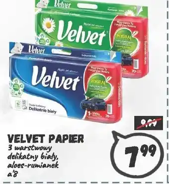 Wafelek Velvet Papier toaletowy oferta