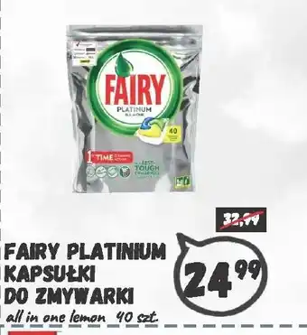 Wafelek Fairy Platinum Kapsułki do zmywarki 40sztuk oferta