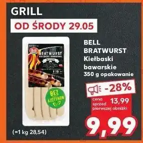 Kaufland Kiełbaski bawarskie oferta
