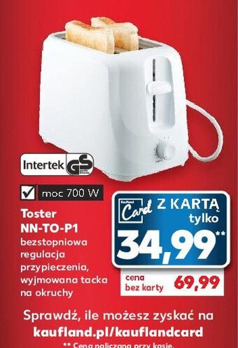 Kaufland Toster nn-to-p1 oferta