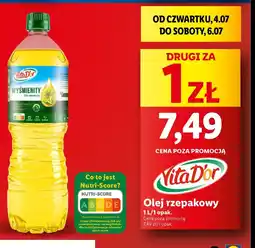 Lidl Olej rzepakowy oferta
