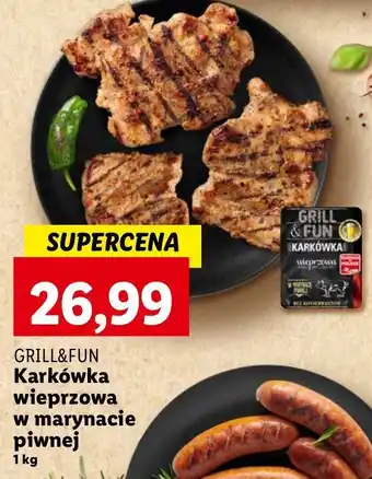 Lidl Karkówka wieprzowa w marynacie piwnej oferta