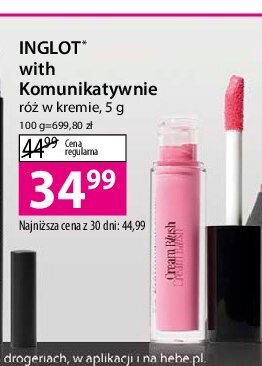 Hebe Róż w kremie oferta