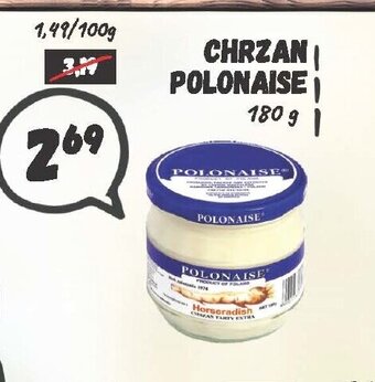 Wafelek Chrzan Polonaise 180g oferta