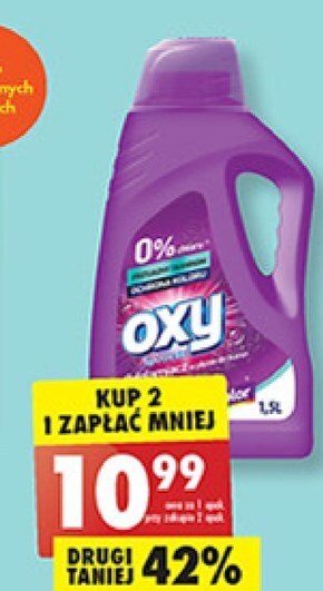 Biedronka Odplamiacz do tkanin oxy oferta