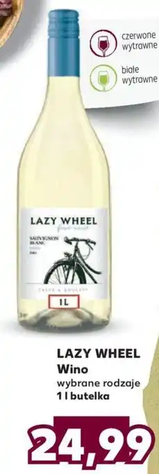 Kaufland LAZY WHEEL Wino wybrane rodzaje 1l oferta