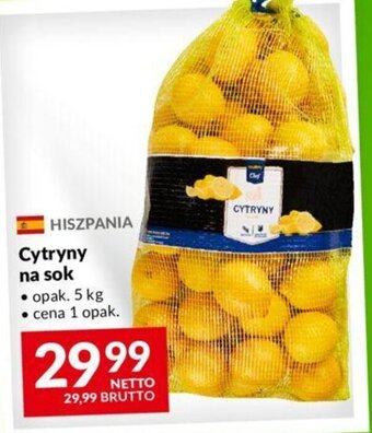 Makro Cytryny na sok 5kg oferta