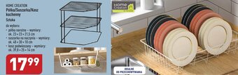 ALDI HOME CREATION Półka/Suszarka/Kosz kuchenny oferta