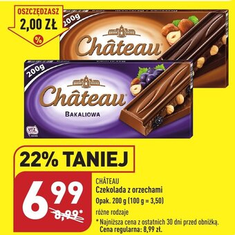 ALDI Château Czekolada z orzechami Opak. 200 g oferta