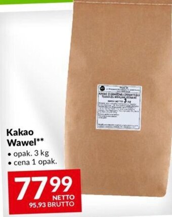 Makro Kakao Wawel 3kg oferta