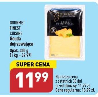 ALDI Ser gouda gourmet finest cuisine oferta