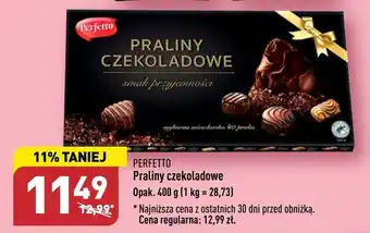 ALDI PERFETTO Praliny czekoladowe 400g oferta