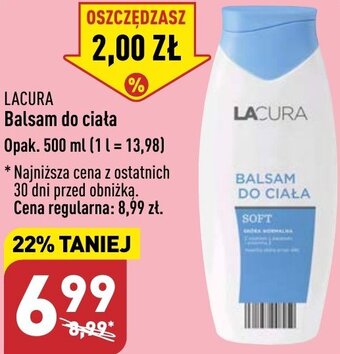 ALDI LACURA Balsam do ciała 500ml oferta