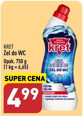ALDI KRET Żel do WC Opak. 750 g oferta