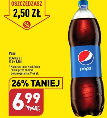 Pepsi Butelka 2 l