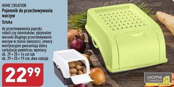 ALDI HOME CREATION Pojemnik do przechowywania warzyw oferta