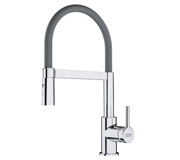 RTV EURO AGD Bateria franke lina semi-pro - chrom/szary - mosiądz oferta