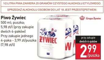 Stokrotka Piwo Żywiec 500ml oferta