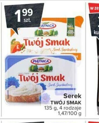 Carrefour Serek Twój Smak 135g oferta