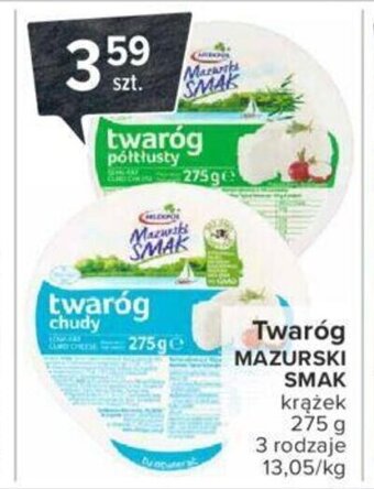 Carrefour Twaróg Mazurski Smak 275g oferta